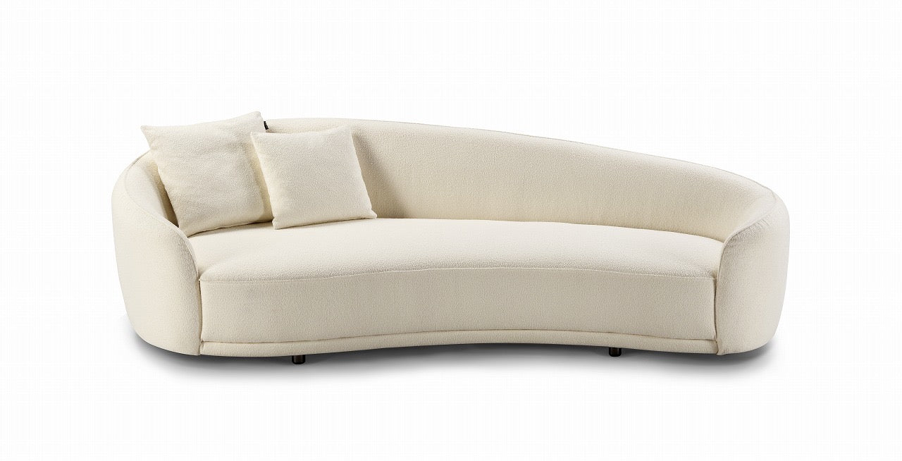 Bianca curved Sofa