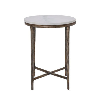 Jenny marble end table