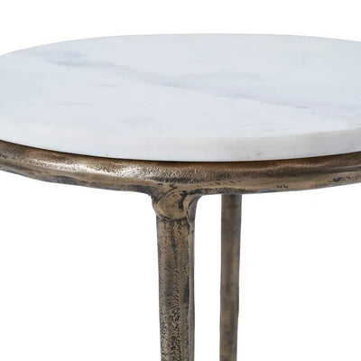 Jenny marble end table