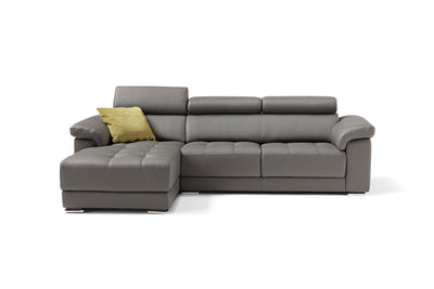 Nando Leather Sectional