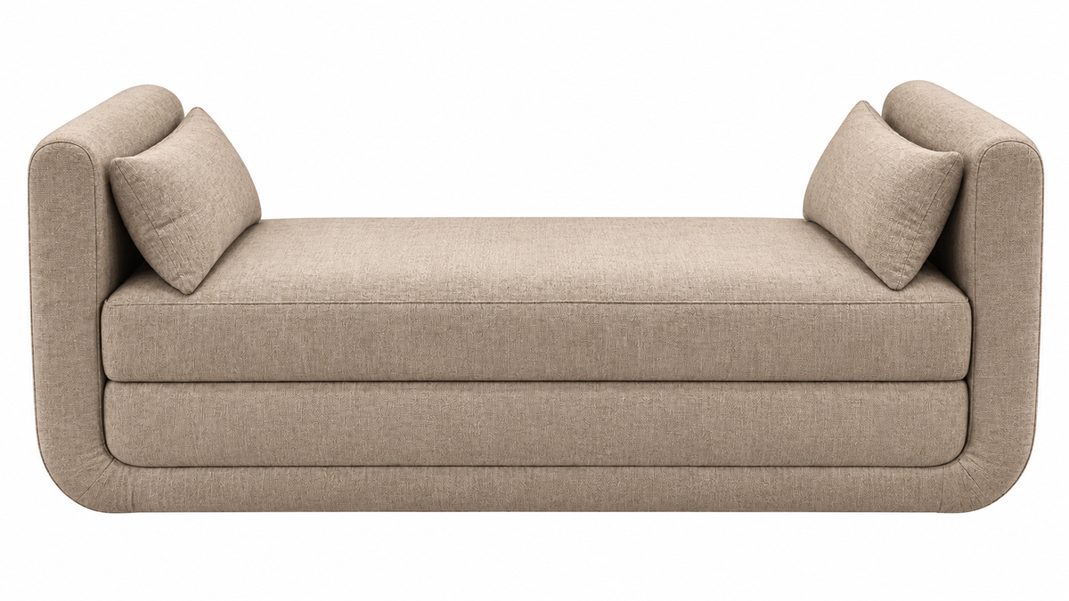 Caroline 55” upholstered Bench