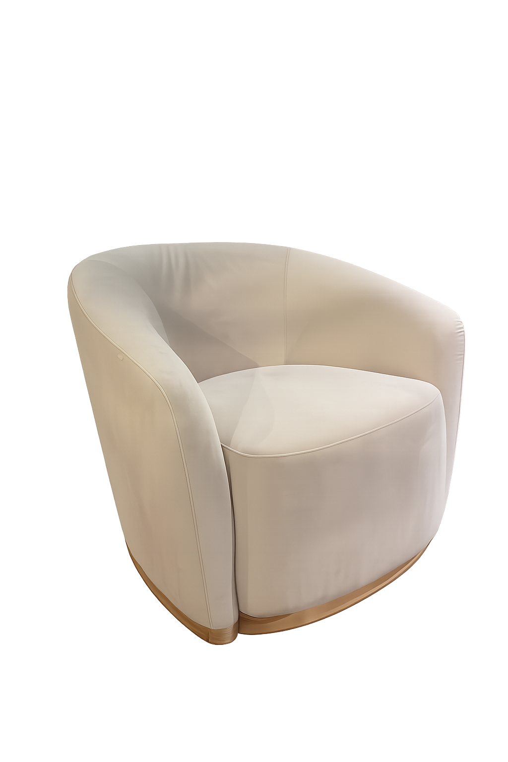Sonia Chair With Accent Wood Frame