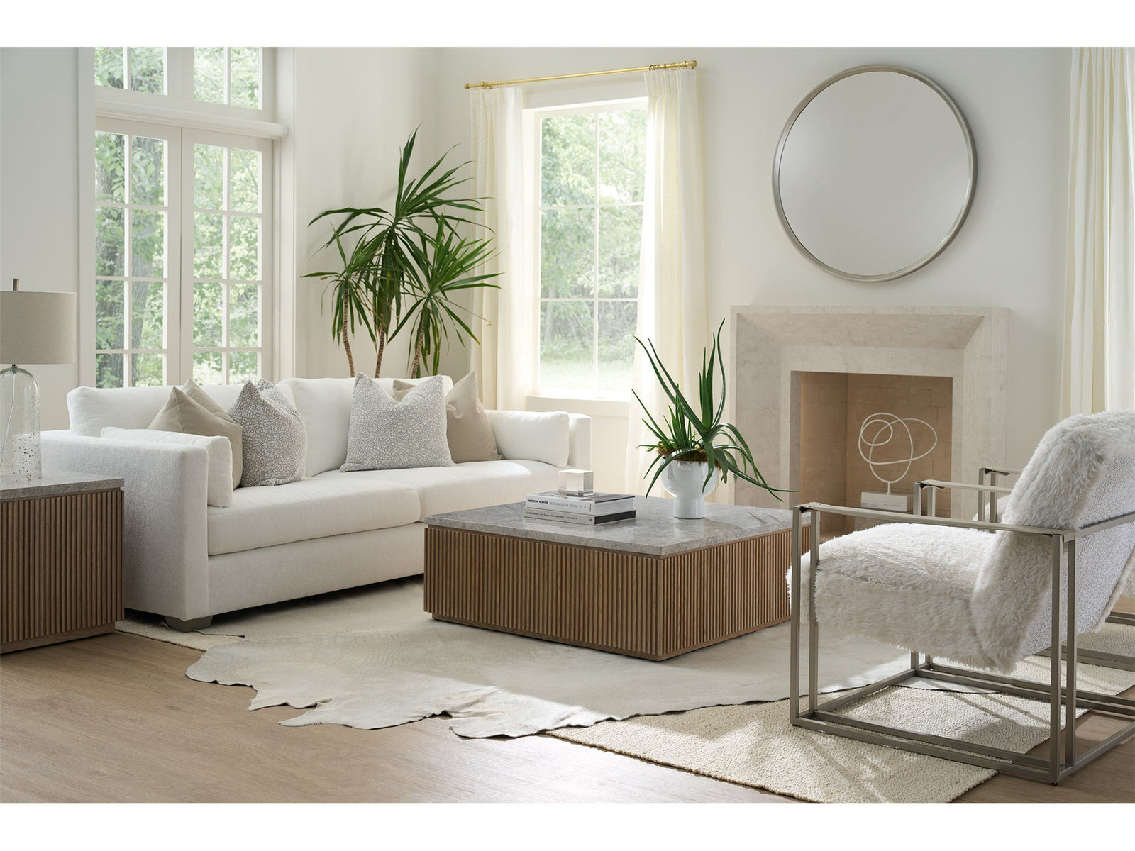 Adeline Marble End Table