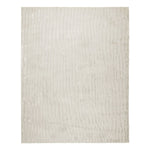Beige textured rug on a white background