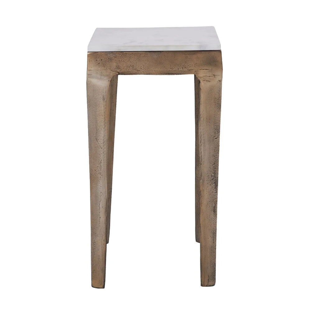Andy Brass Marble End Table