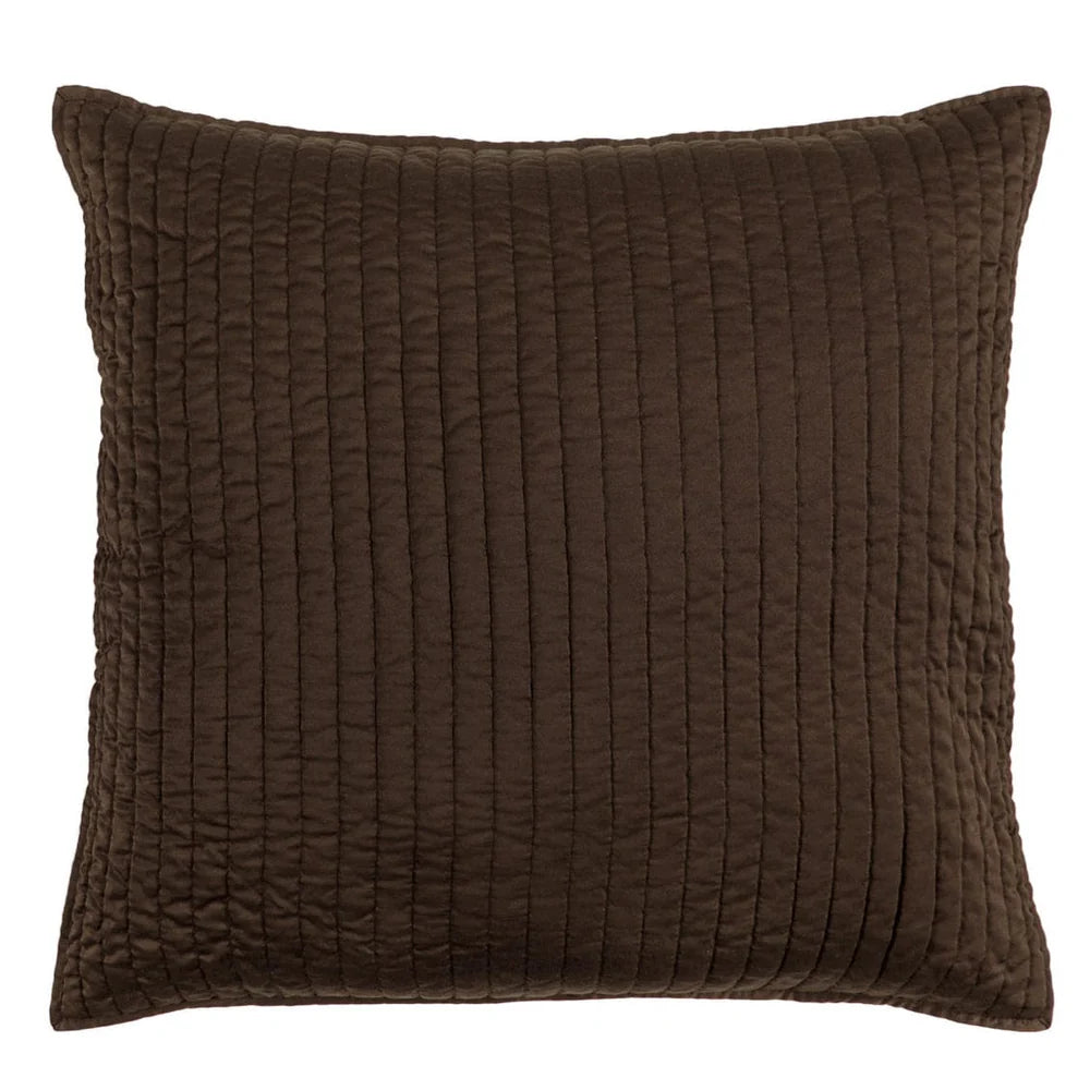 Aureline Channel Quilted Euro Sham
