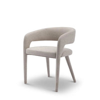 Beige armchair on a white background