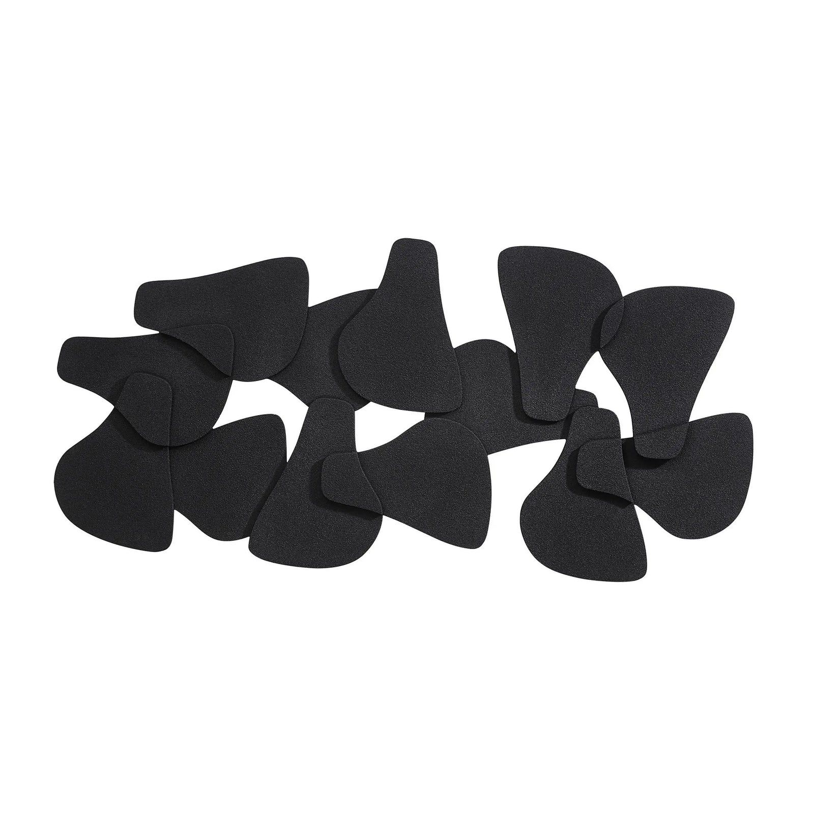 Biscuit Accent Wall Decor (Black) Wall Art