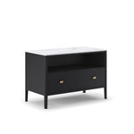 Bora King Size Nightstand black