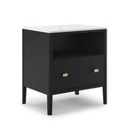 Bora_Nightstand knots black