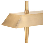 Brass & Black Marble Table Lamp