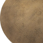 Close-up of a textured brown surface