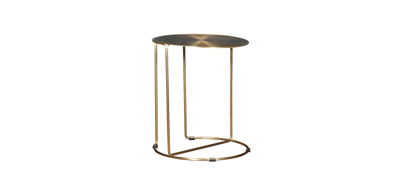 Kate brass side table