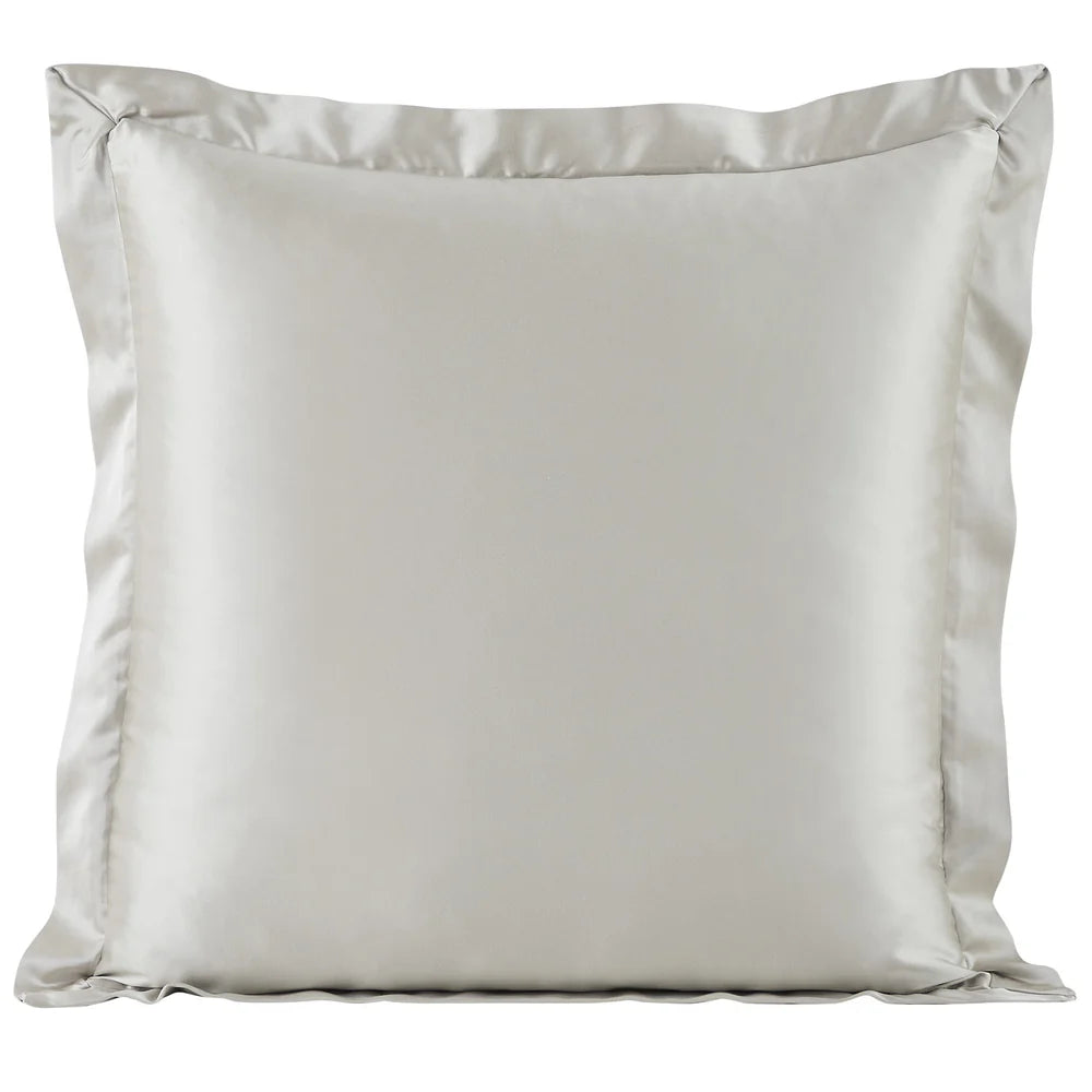 Silky pillowcase on a white background