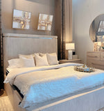 Chloe Bed frame - Light wood