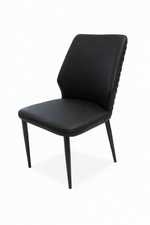 Black chair on a white background