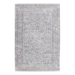 Patterned rug on a white background