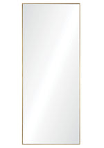 Elena Gold Frame Floor Mirror