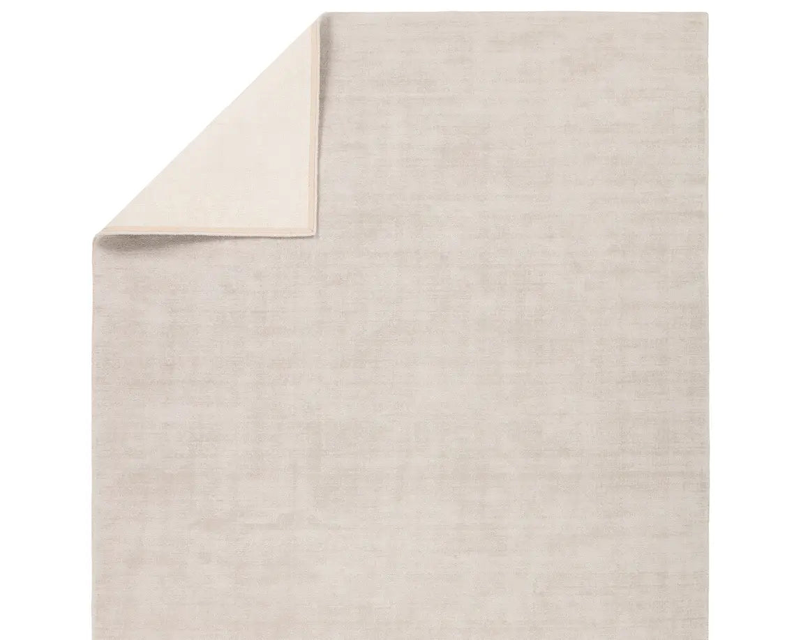 Fabian Solid Area Rug - Light Taupe