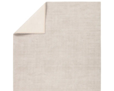 Fabian Solid Area Rug - Light Taupe back