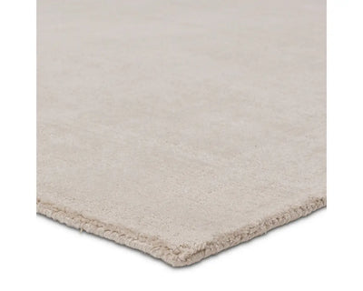 Fabian Solid Area Rug - Light Taupe thickness
