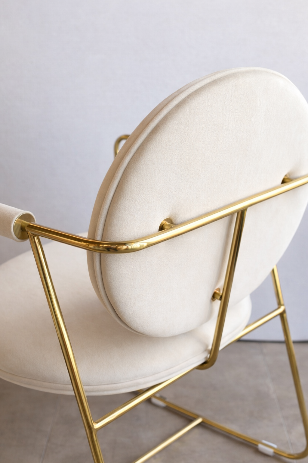 Fenti Brass Dining Chair