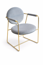 Fenti Brass Dining Chair