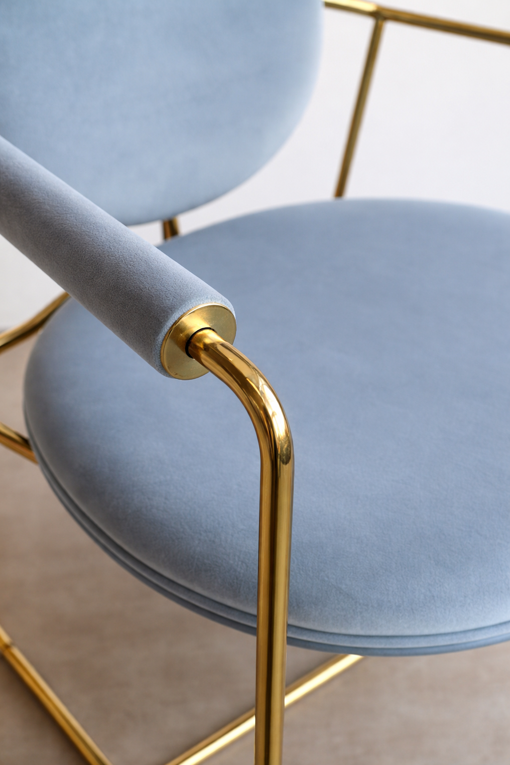 Fenti Brass Dining Chair