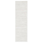 White textured rectangular mat on a white background