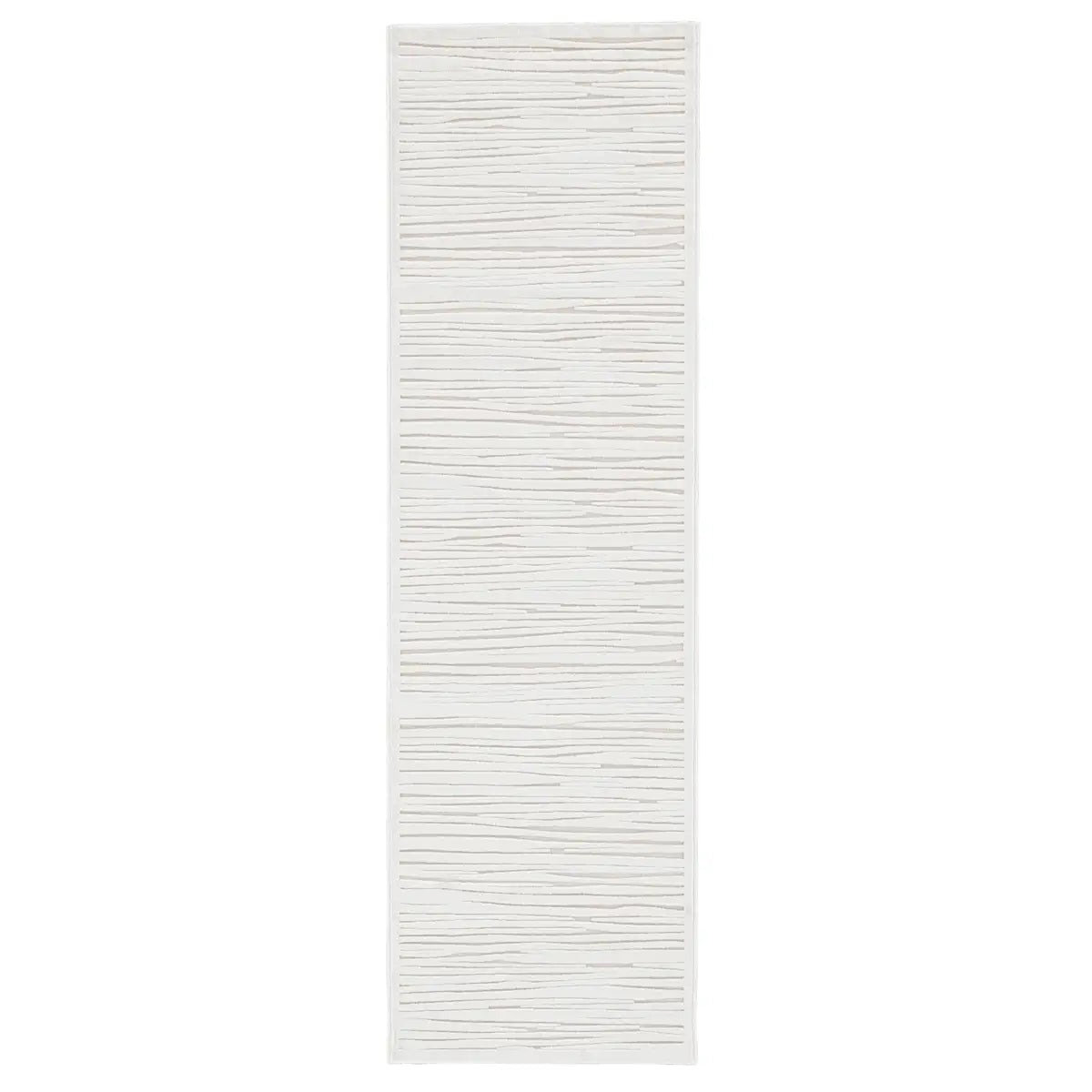 White textured rectangular mat on a white background