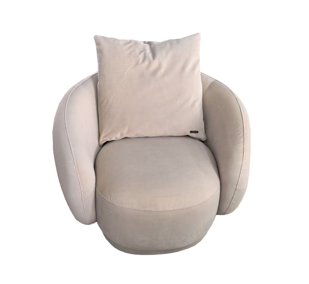 William Swivel Arm Chair