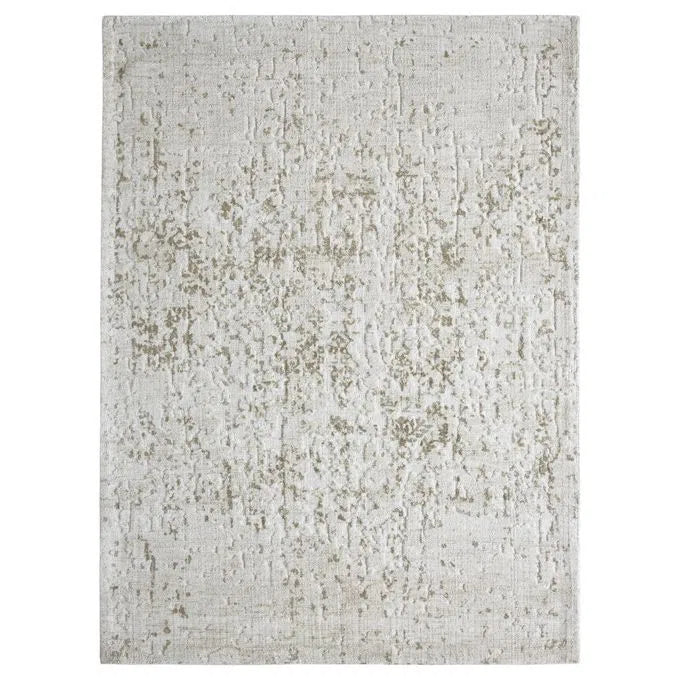 Herman Area Rug - White/Taupe