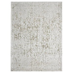 Herman Area Rug - White/Taupe