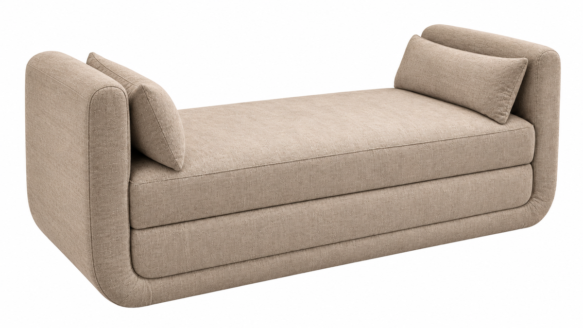 Caroline 55” upholstered Bench