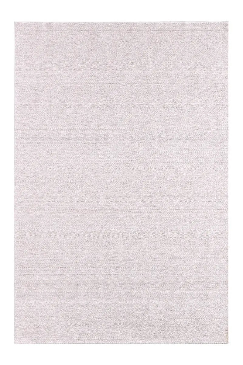 Light gray textured rug on a white background