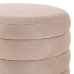 Irisa accent storage ottoman
