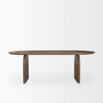 Isabella Oval Solid Wood Dining Table