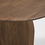 Isabella Oval Solid Wood Dining Table detail