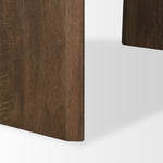 Isabella Oval Solid Wood Dining Table detail