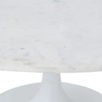Joyce oval marble coffee table