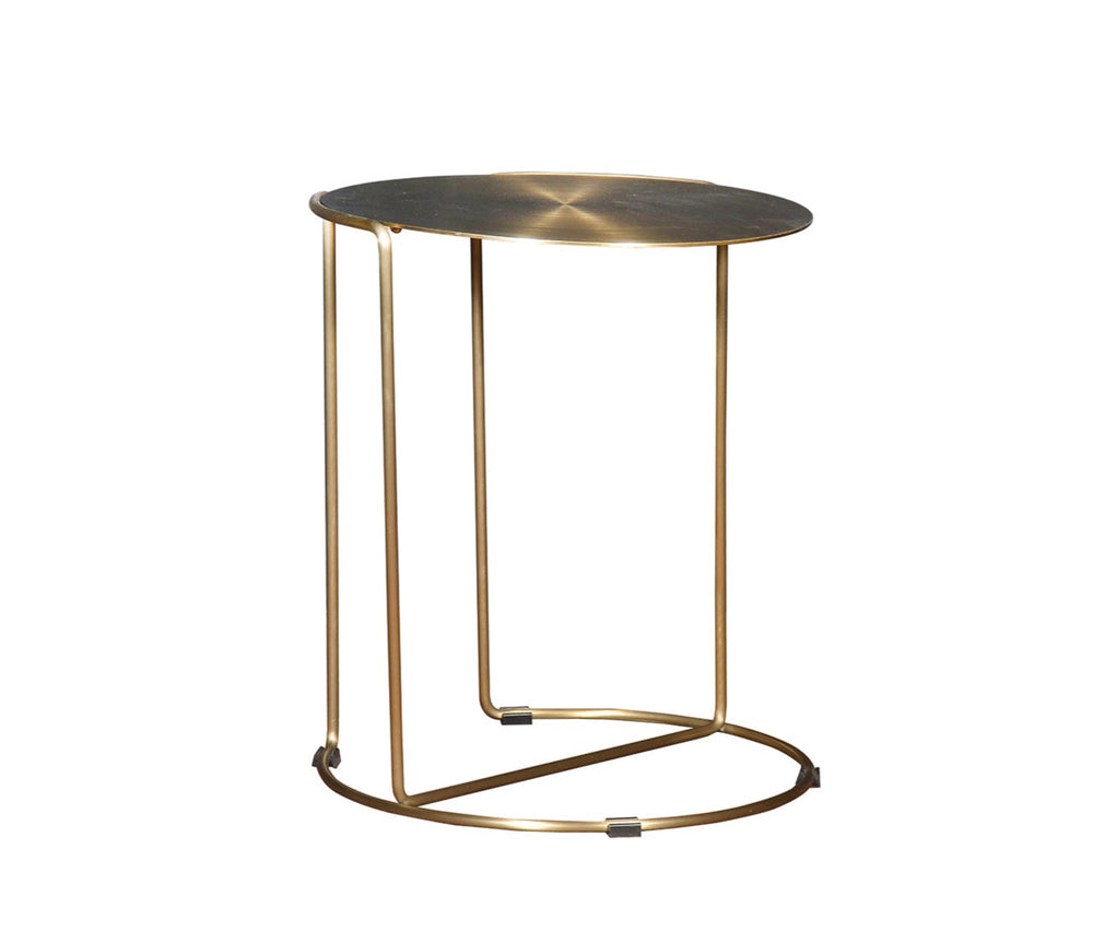 Kate brass side table