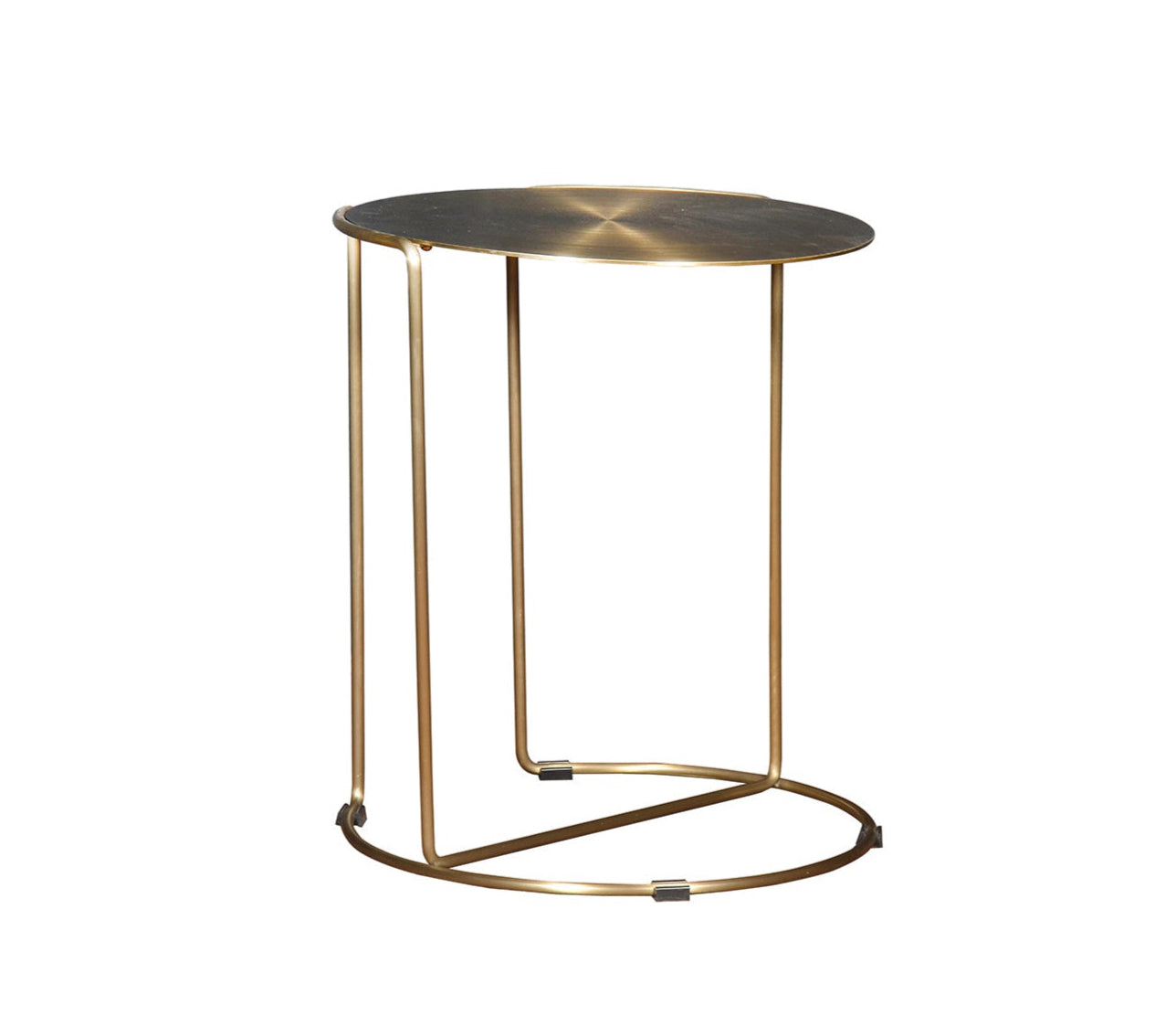 Kate brass side table