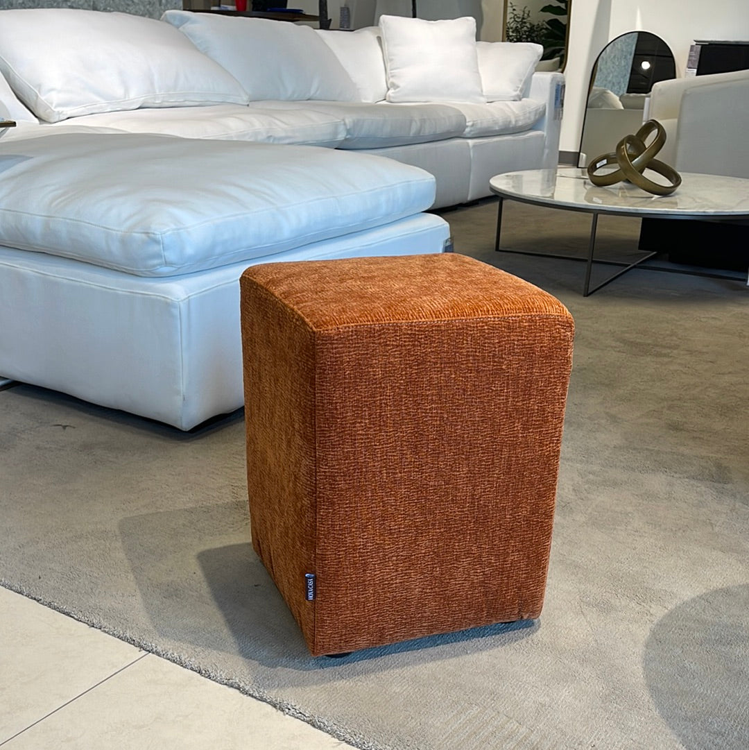 Kylie Ottoman Orange