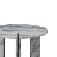 z Linea Marble Side Table
