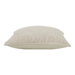 Beige cushion on a white background