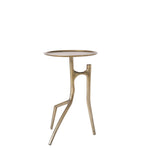 Michael Chair-Side Table (Brass)