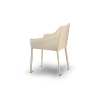 Beige chair on a white background