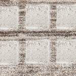 Neutral Grid Area Rug