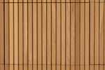 Wooden panel with horizontal slats