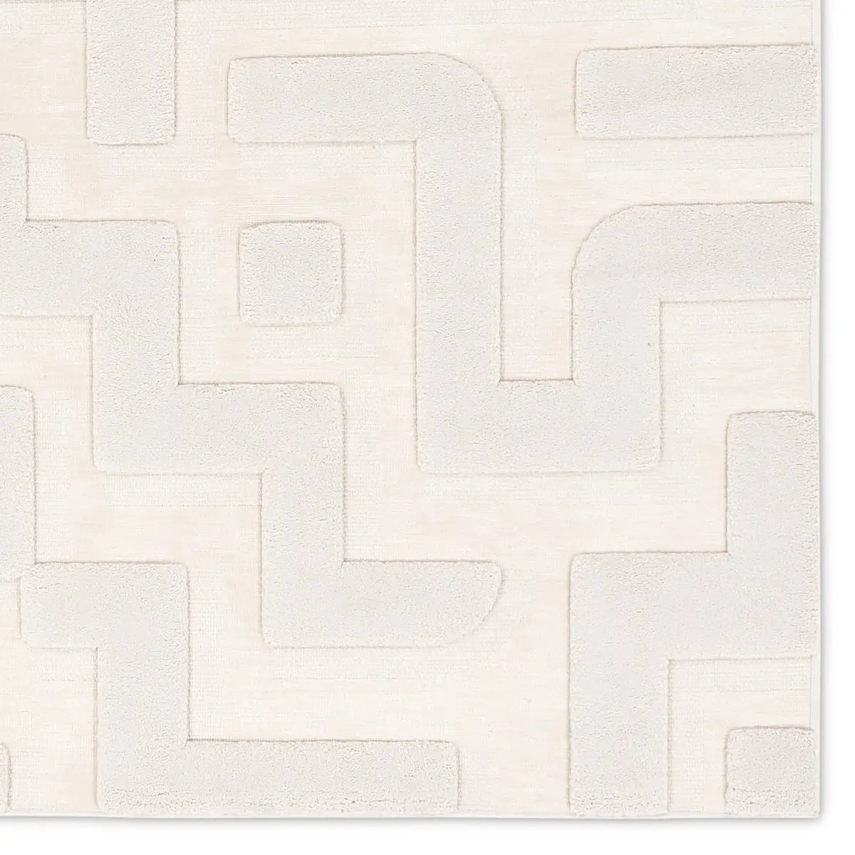 Abstract geometric pattern on a white background